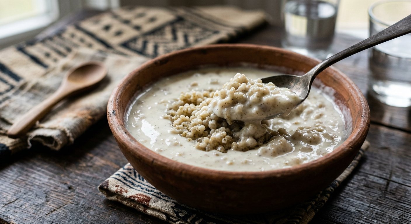 Degue (Sweet Millet Pearls in Fermented Yogurt) — Mali