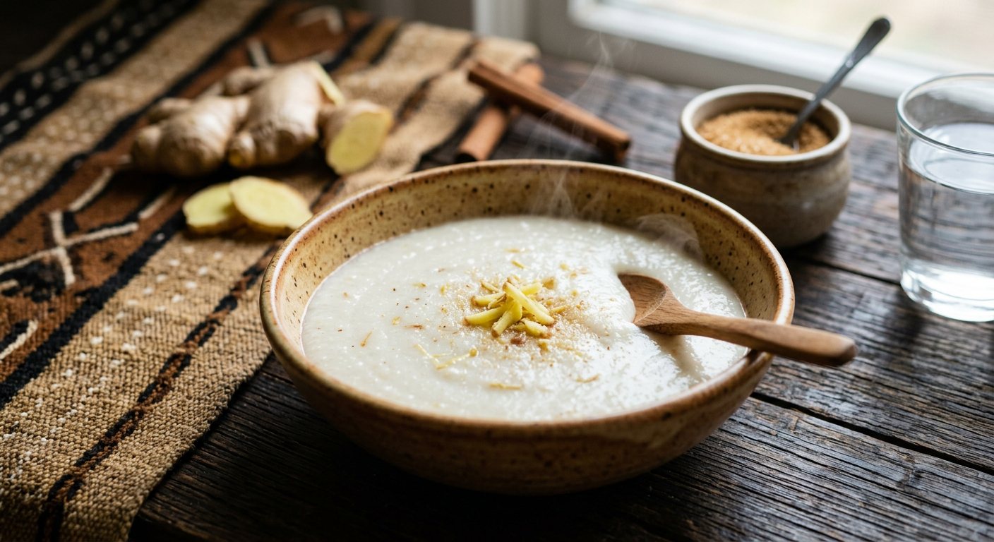 Potopoto (Fermented Cornmeal Morning Porridge) — Republic of the Congo