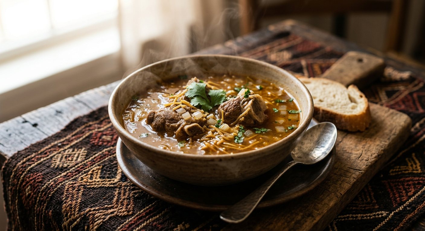 Chorba (Spiced Lamb and Vermicelli Broth) — Chad