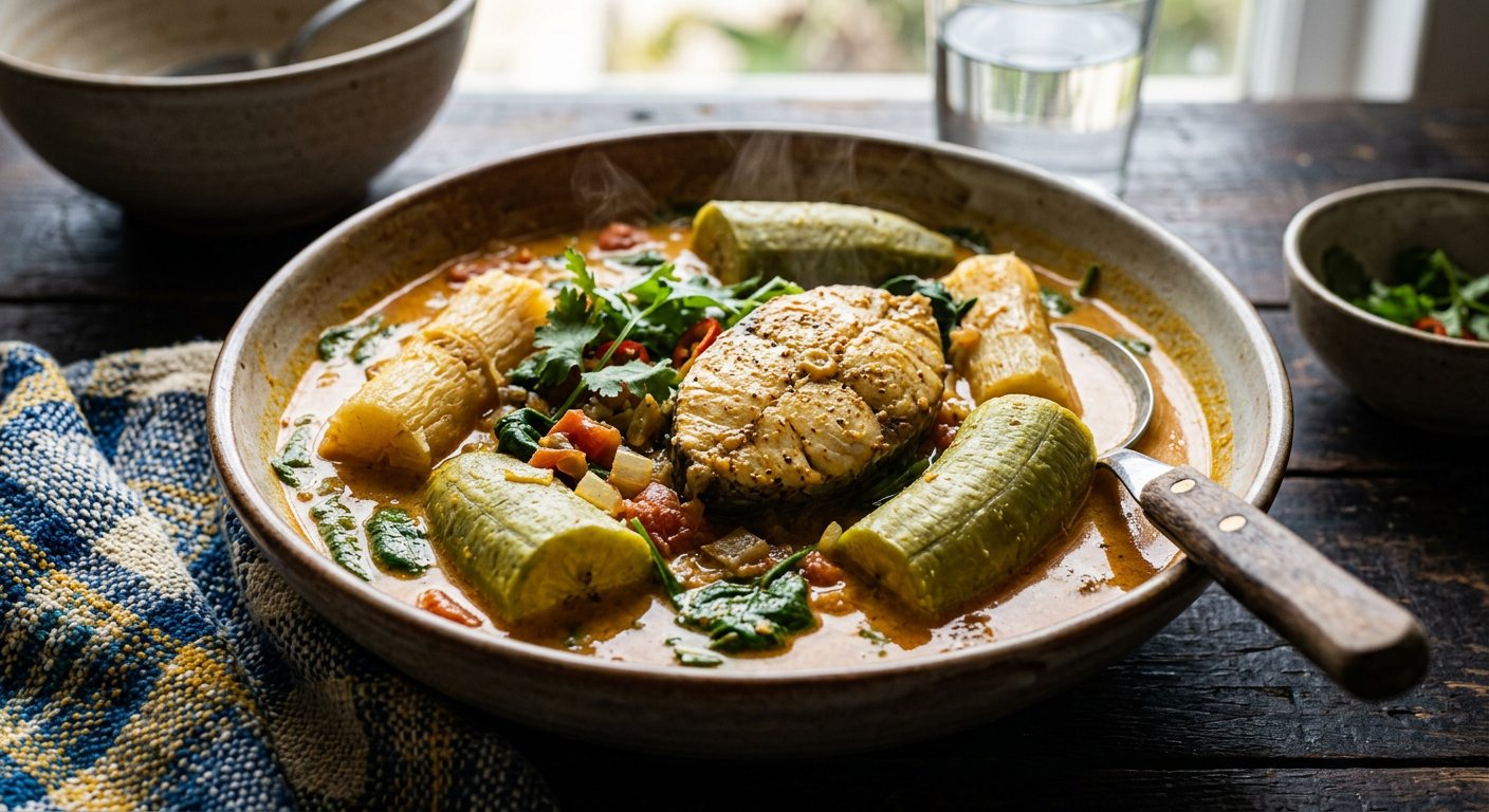 M'tsolola (Comorian Fish, Plantain, and Coconut Stew) — Comoros