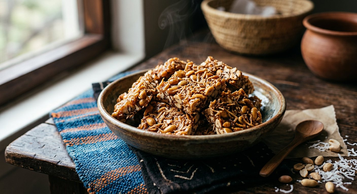 Kashata (Caramelized Coconut and Peanut Brittle) — Tanzania