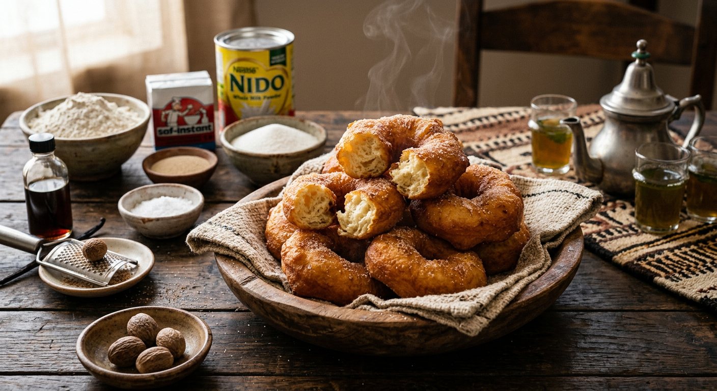 Panket (Mauritanian Sweet Fried Doughnuts) — Mauritania