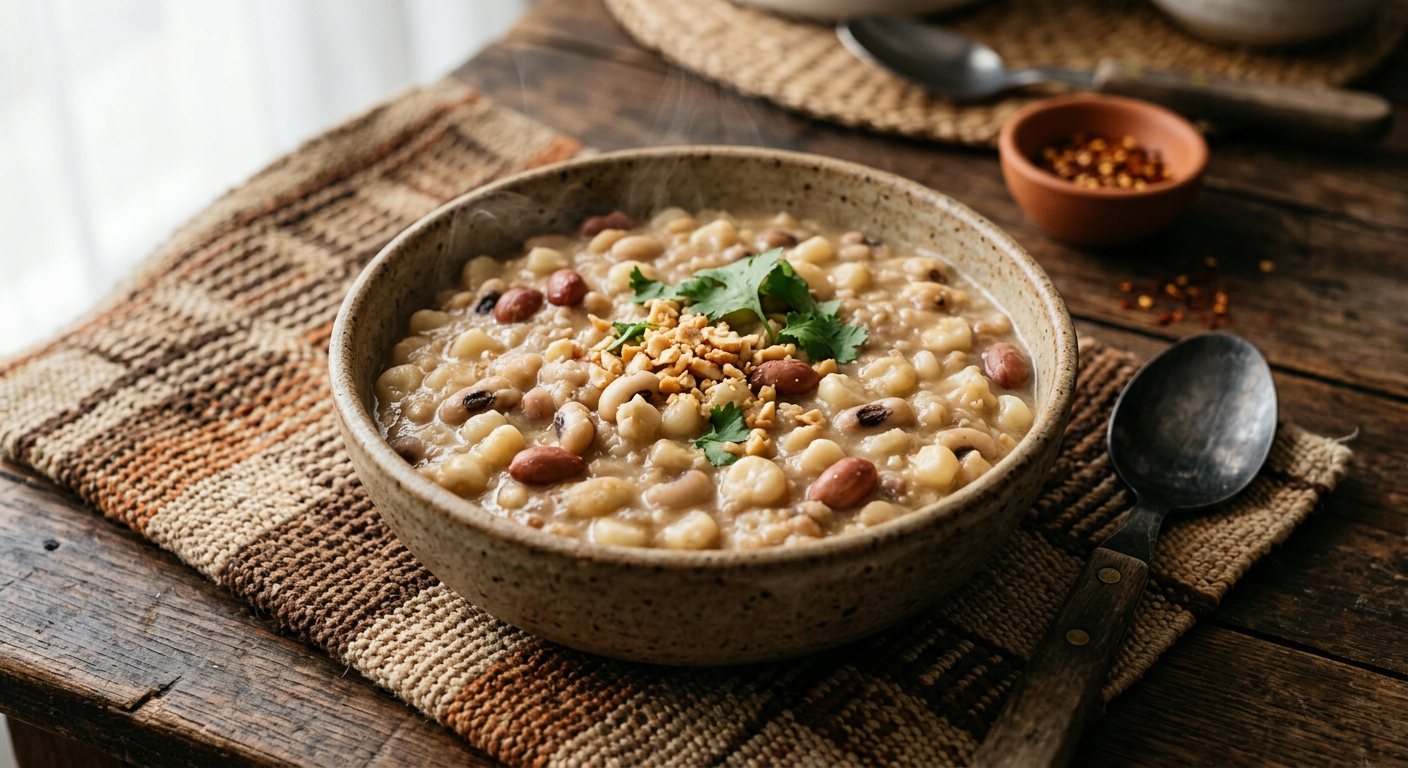 Mutakura (Stewed Maize and Mixed Legume Medley) — Zimbabwe