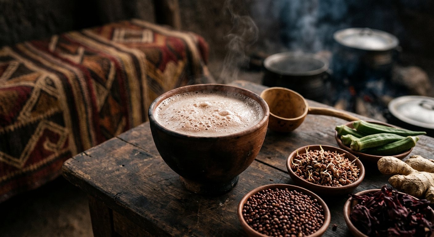 Bili-Bili (Traditional Red Sorghum Brew) — Chad