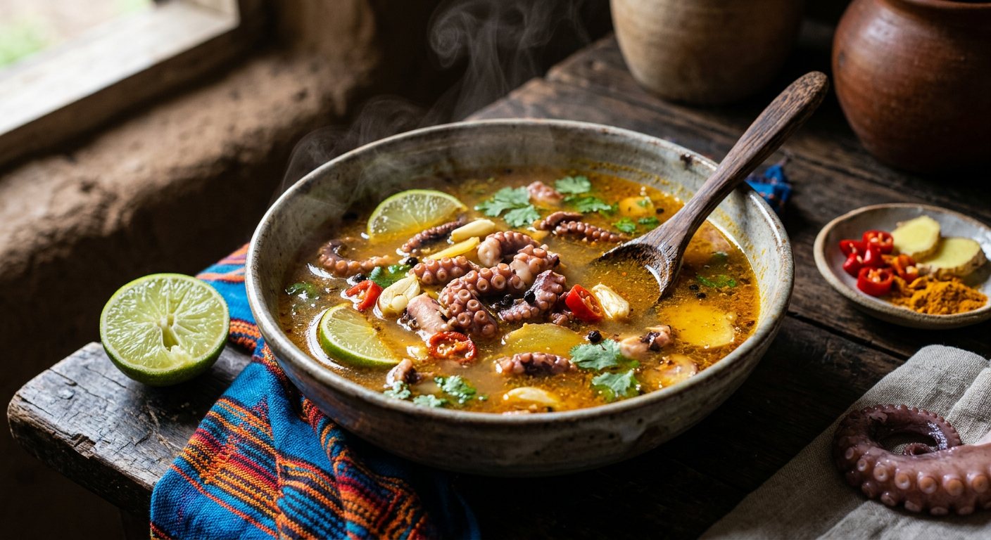Supu ya Pweza (Coastal Octopus Broth) — Tanzania