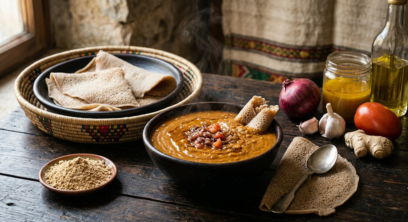 Shiro (Silky Spiced Chickpea and Broad Bean Stew) — Eritrea