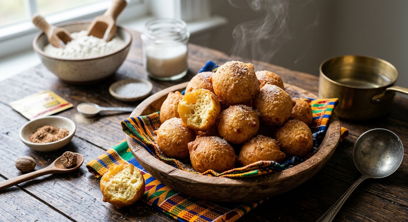 Nigerian Puff Puff (Spiced Sweet Fried Dough) — Nigeria