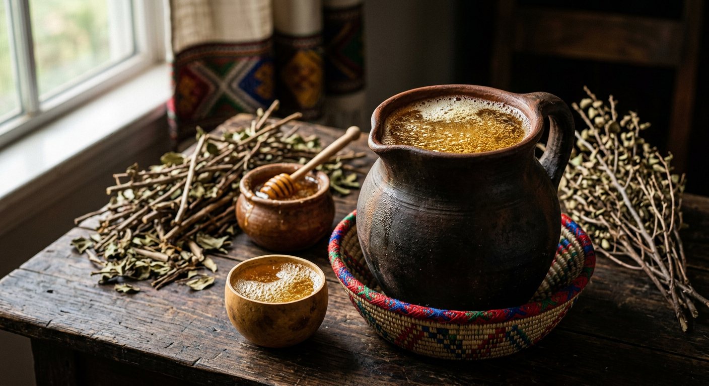 Mies (Fermented Honey Wine) — Eritrea