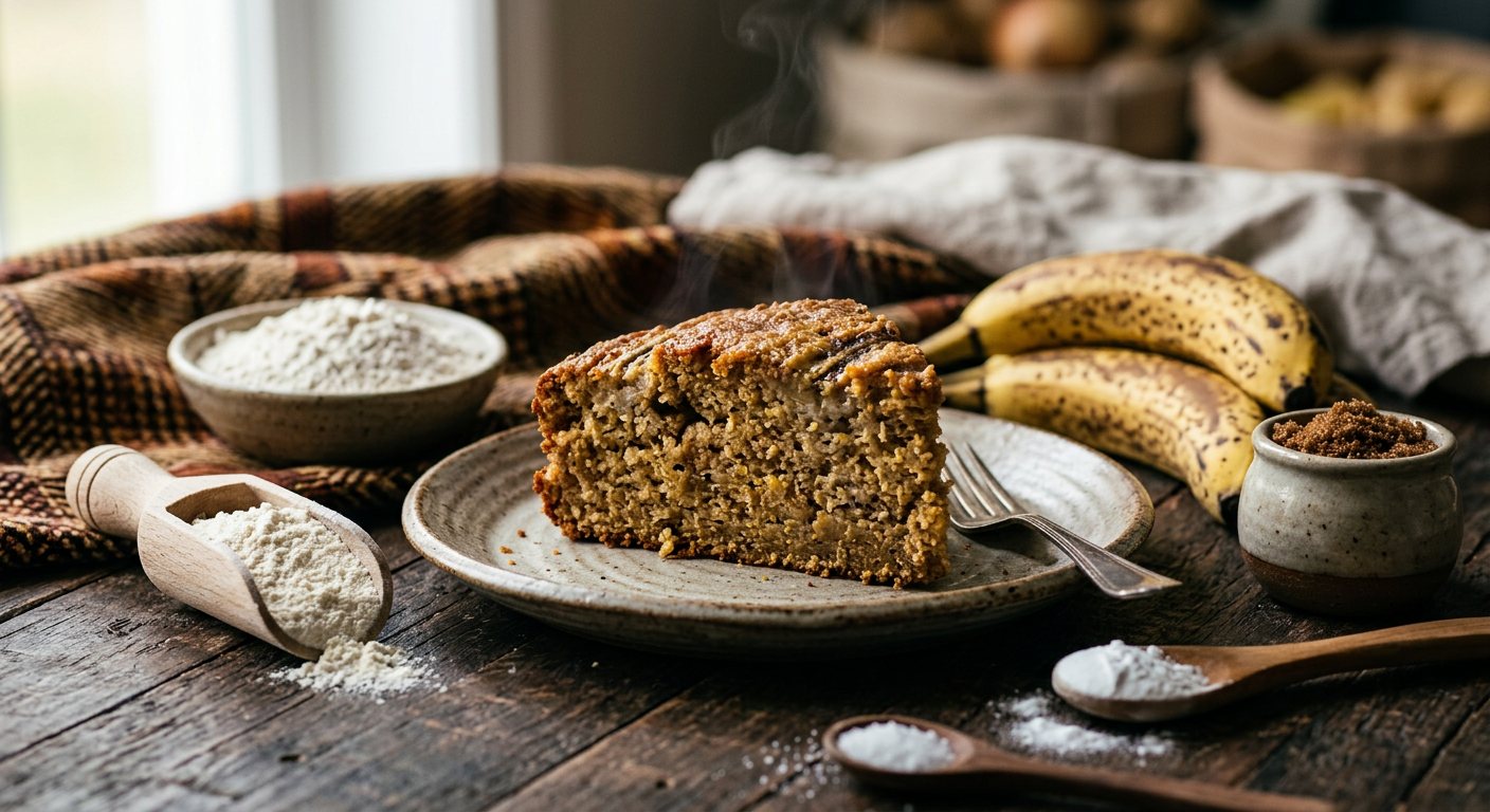 Chigumu (Baked Sweet Cornmeal Cake) — Malawi