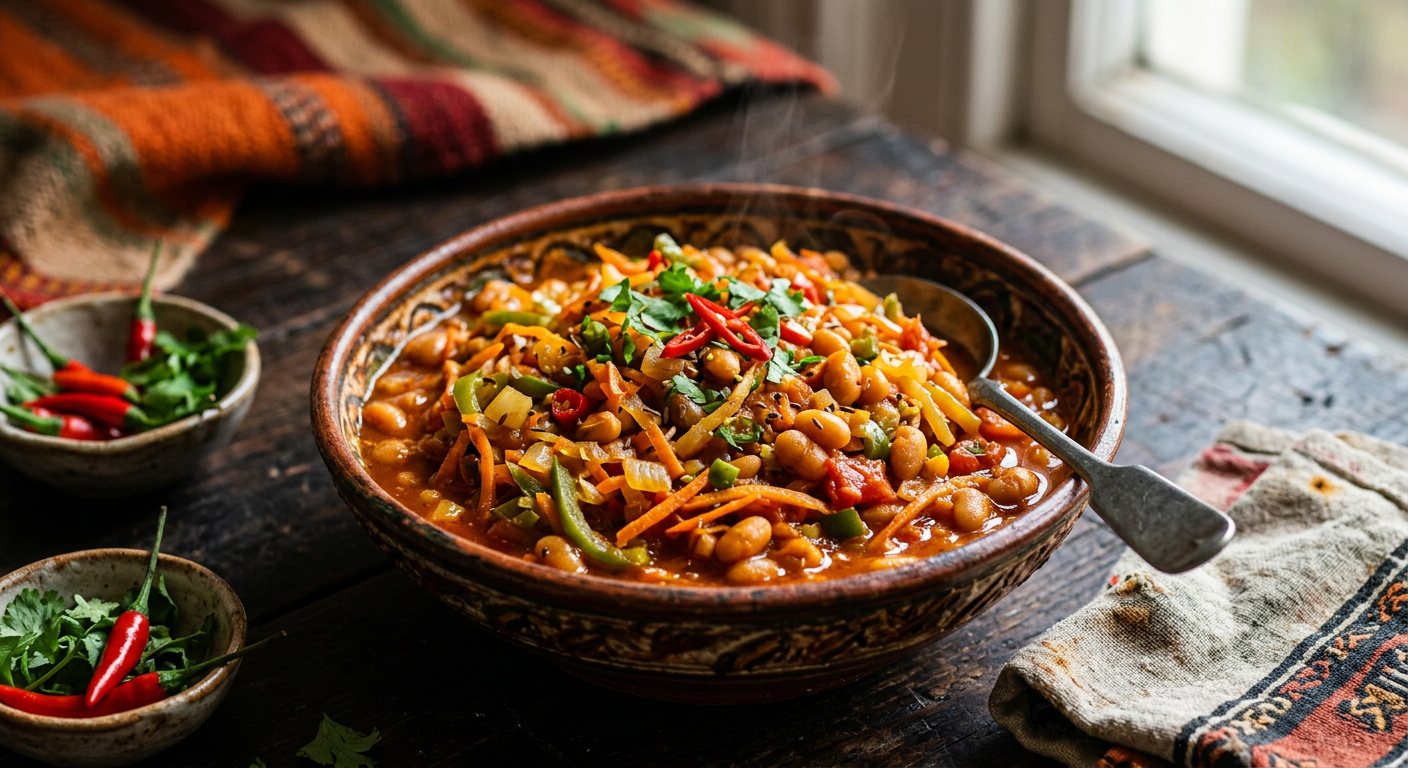 Chakalaka (Spiced Vegetable Relish) — Botswana