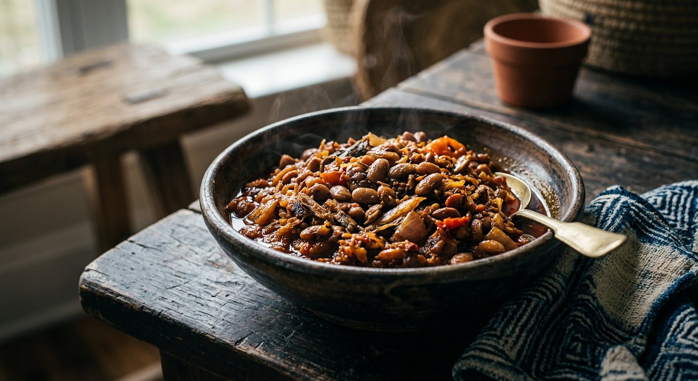 Iru (Fermented African Locust Bean Relish) — Nigeria