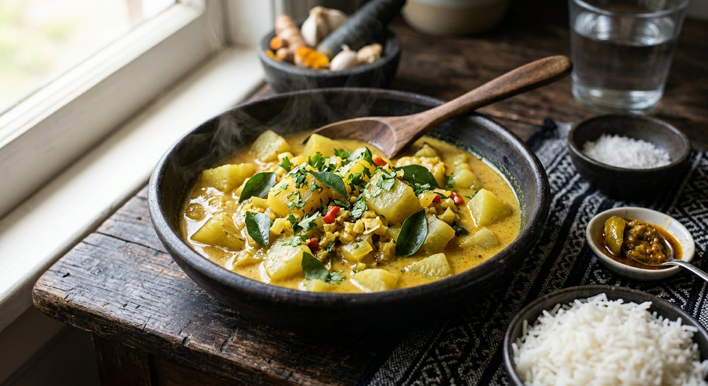 Kari Sousout (Chayote Squash Curry) — Seychelles