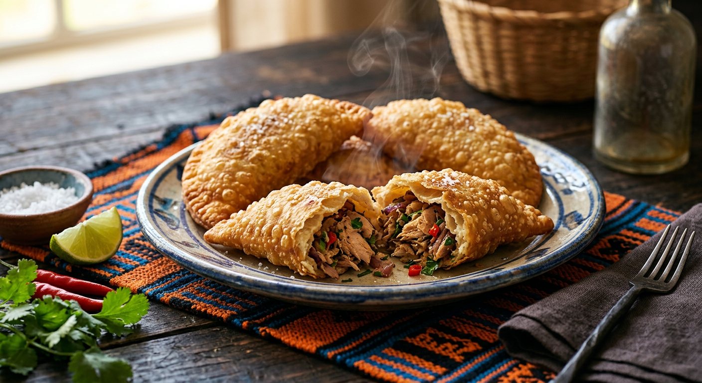 Pastel de Peixe (Crispy Fried Fish Turnover) — São Tomé and Príncipe