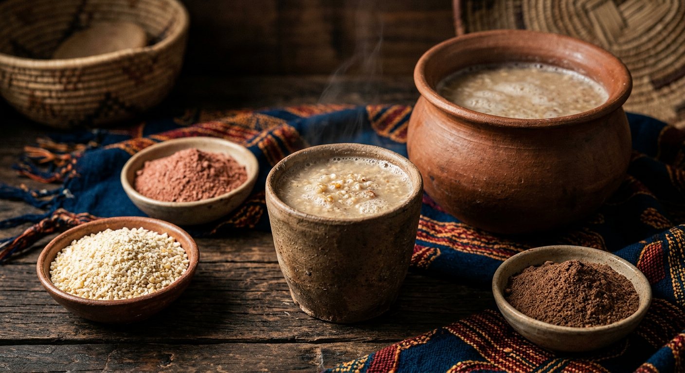 Chibuku (Fermented Opaque Sorghum and Maize Beer) — Zambia
