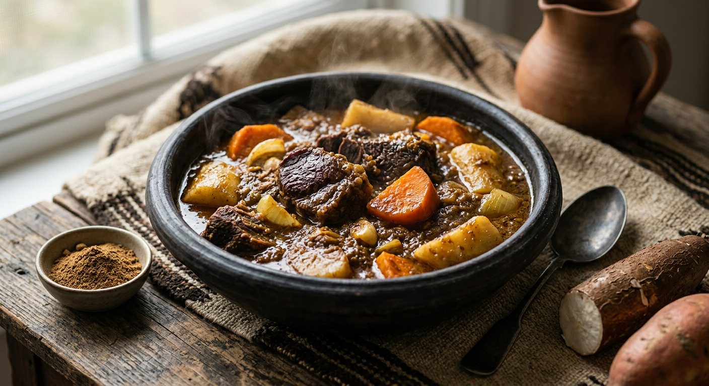 Banafe (Beef and Root Vegetable Braise) — Mauritania