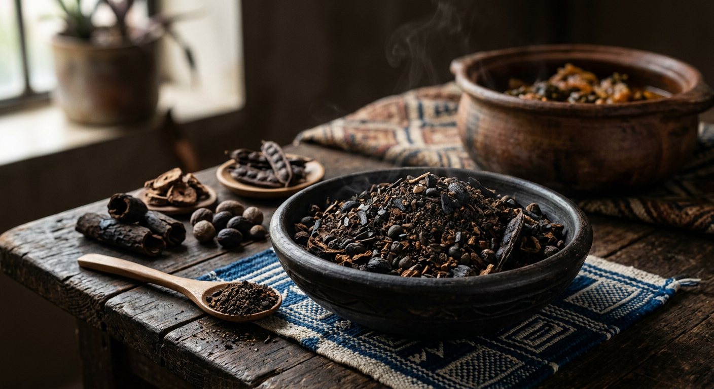 Pèbè et Mbongo (Roasted Native Forest Seed and Wild Pepper Blend) — Cameroon