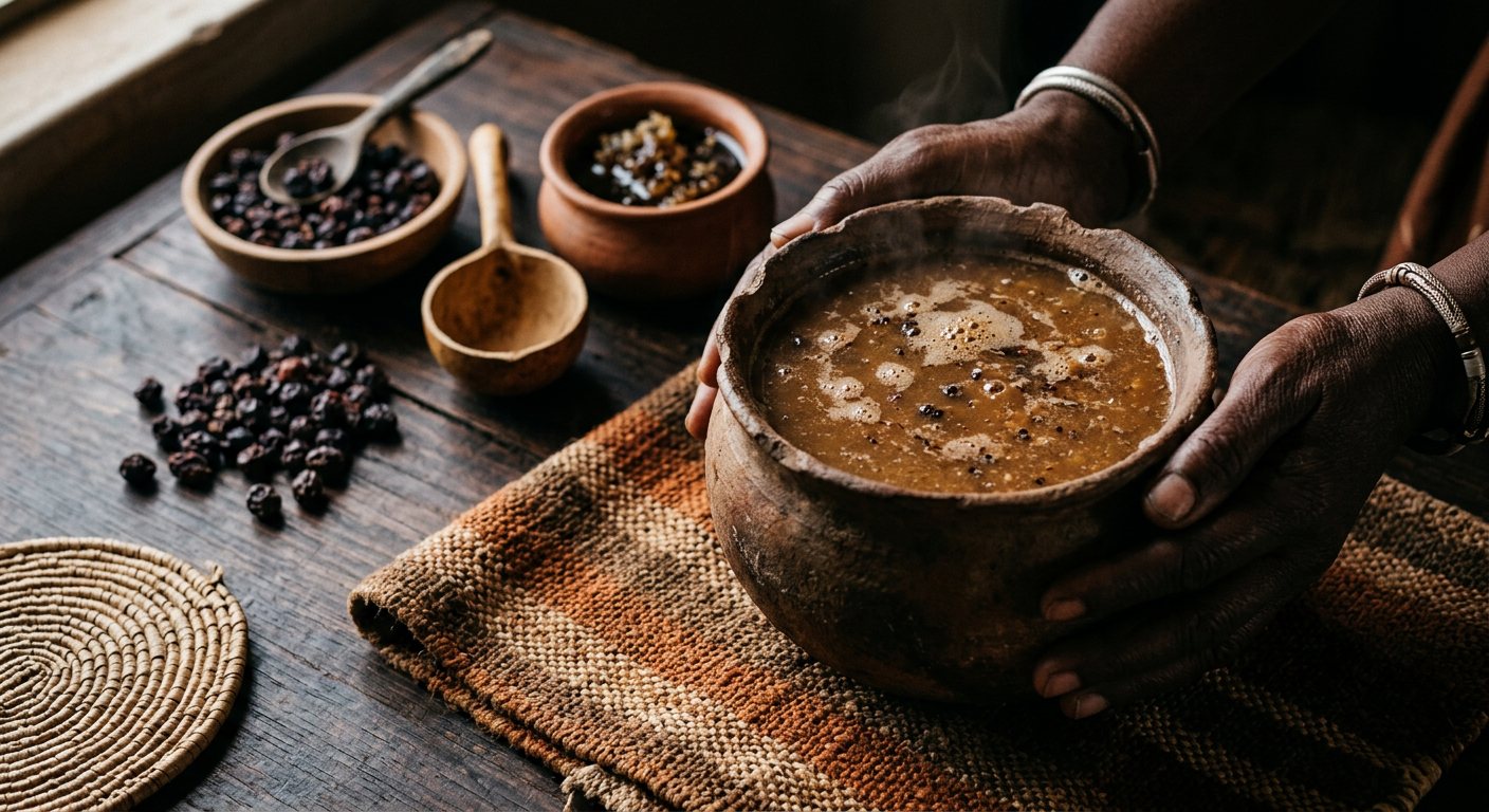 Khadi (Fermented Wild Berry and Honey Wine) — Botswana
