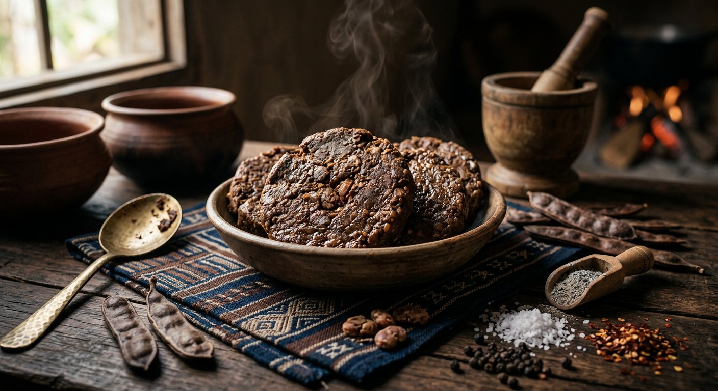 Netetou (Fermented Néré Locust Bean Condiment) — Senegal