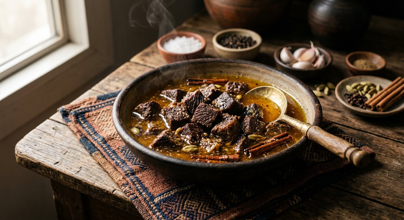 Muqmad (Sun-Dried Beef Preserved in Ghee) — Djibouti