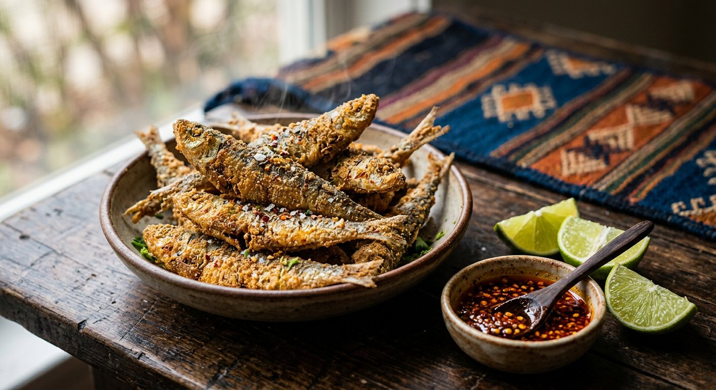 Sambaza (Crispy Fried Lake Kivu Sardines) — Rwanda