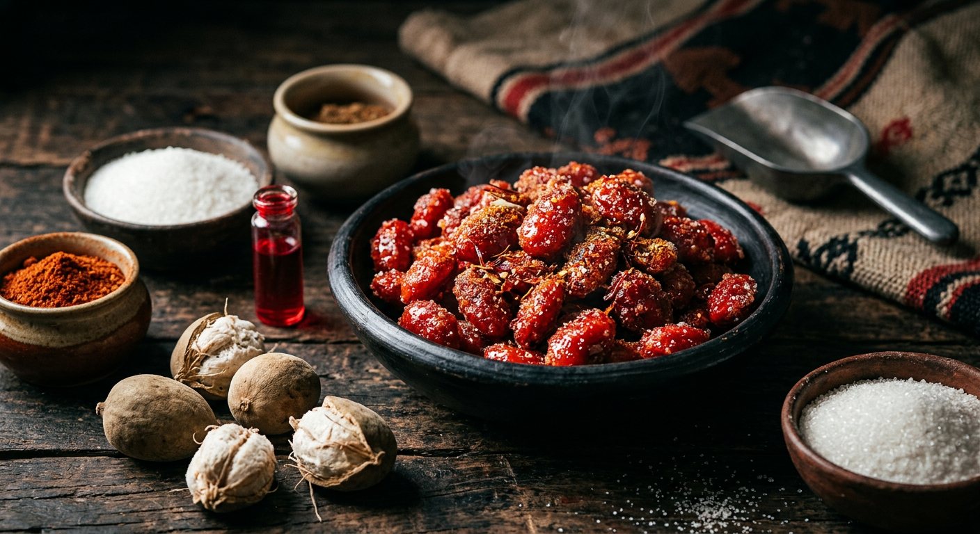 Mabuyu (Candied Chili-Flavored Baobab Seeds) — Kenya