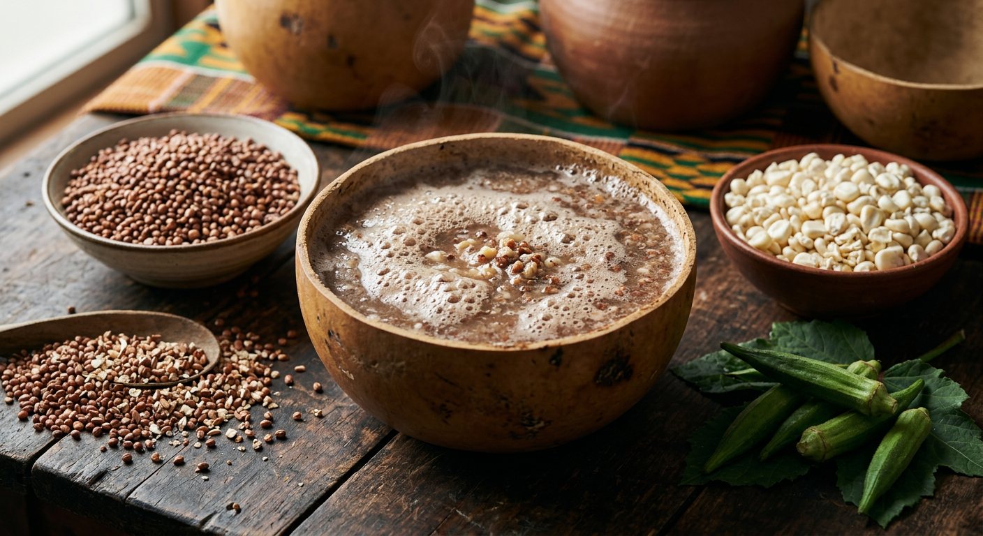 Tchapalo (Fermented Red Sorghum Beer) — Côte d'Ivoire