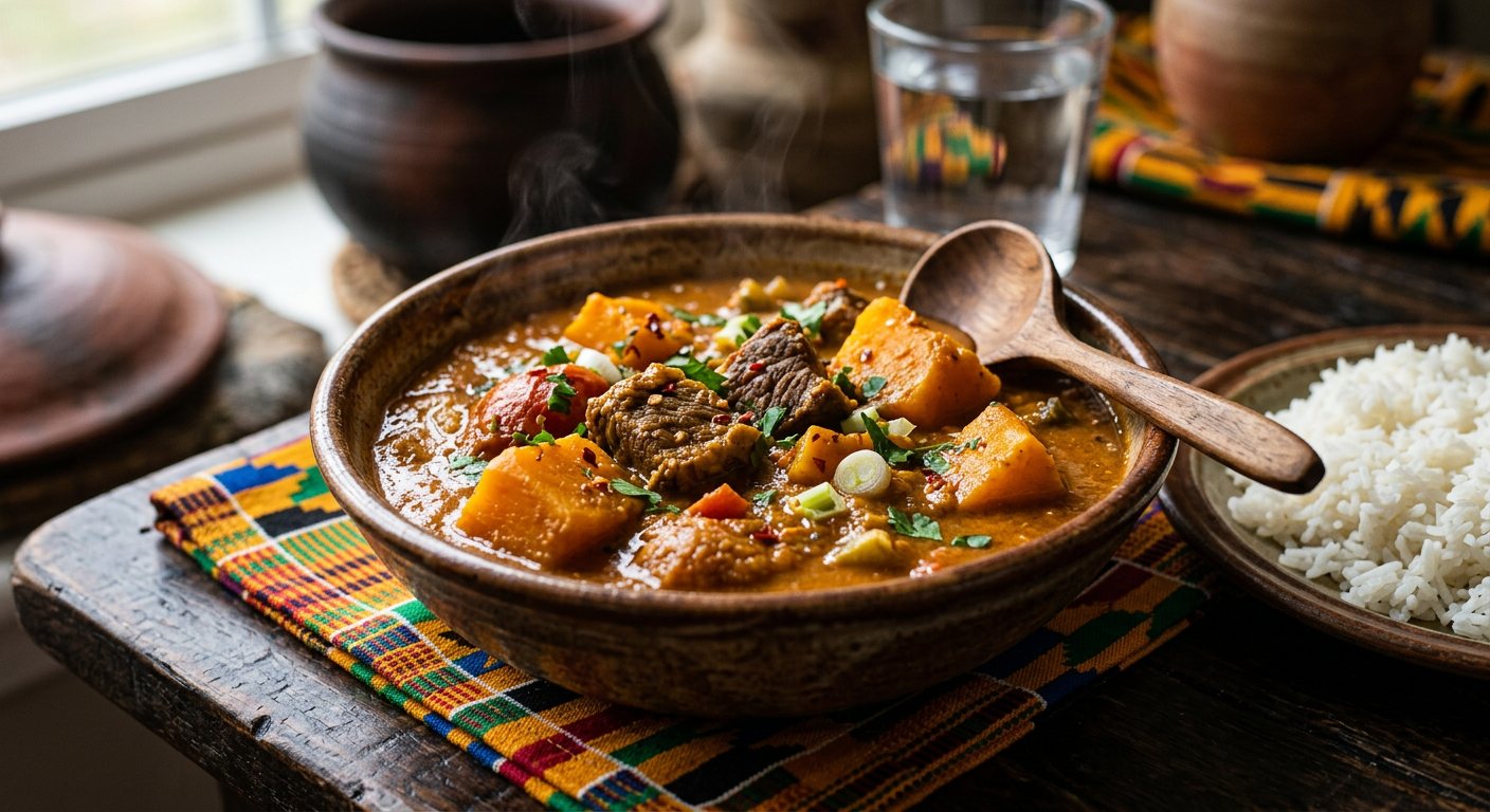 Domoda (Gambian Peanut Butter Stew with Beef) — Gambia