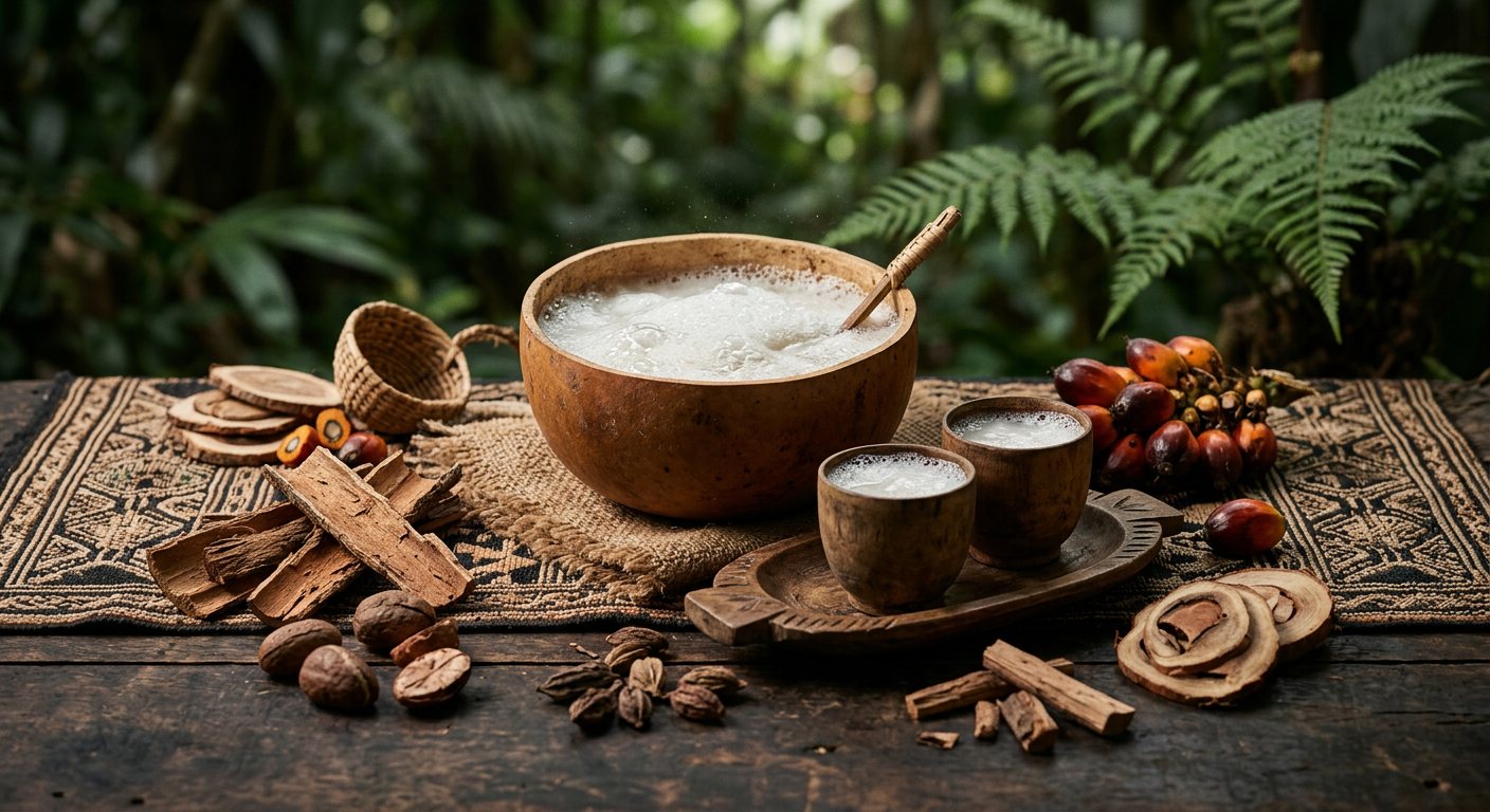 Matango (Fresh Fermented Oil Palm Sap Wine) — Cameroon