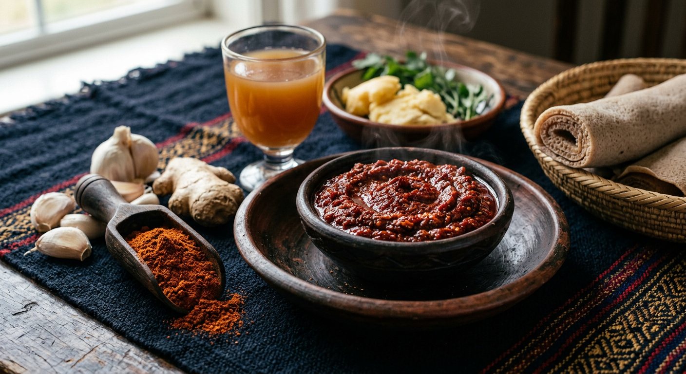 Awaze (Spiced Chili Paste Made with Berbere and Honey Wine) — Ethiopia