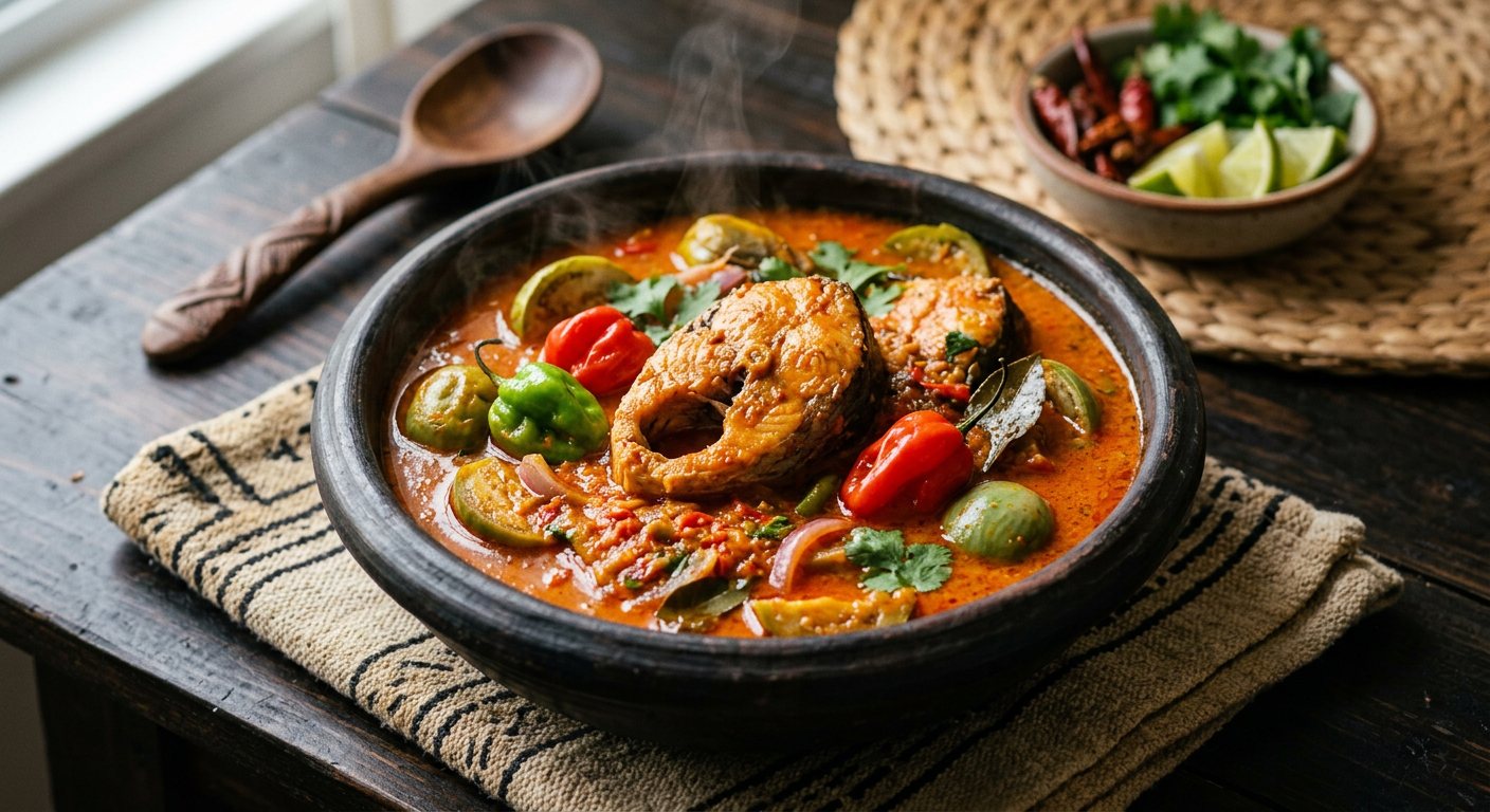 Sauce Biékosseu (Chili and Bitter Eggplant Fish Purée) — Côte d'Ivoire