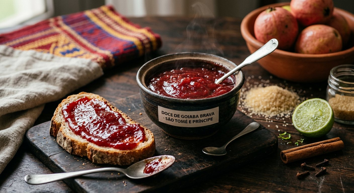 Doce de Goiaba Brava (Wild Guava Preserve) — São Tomé and Príncipe