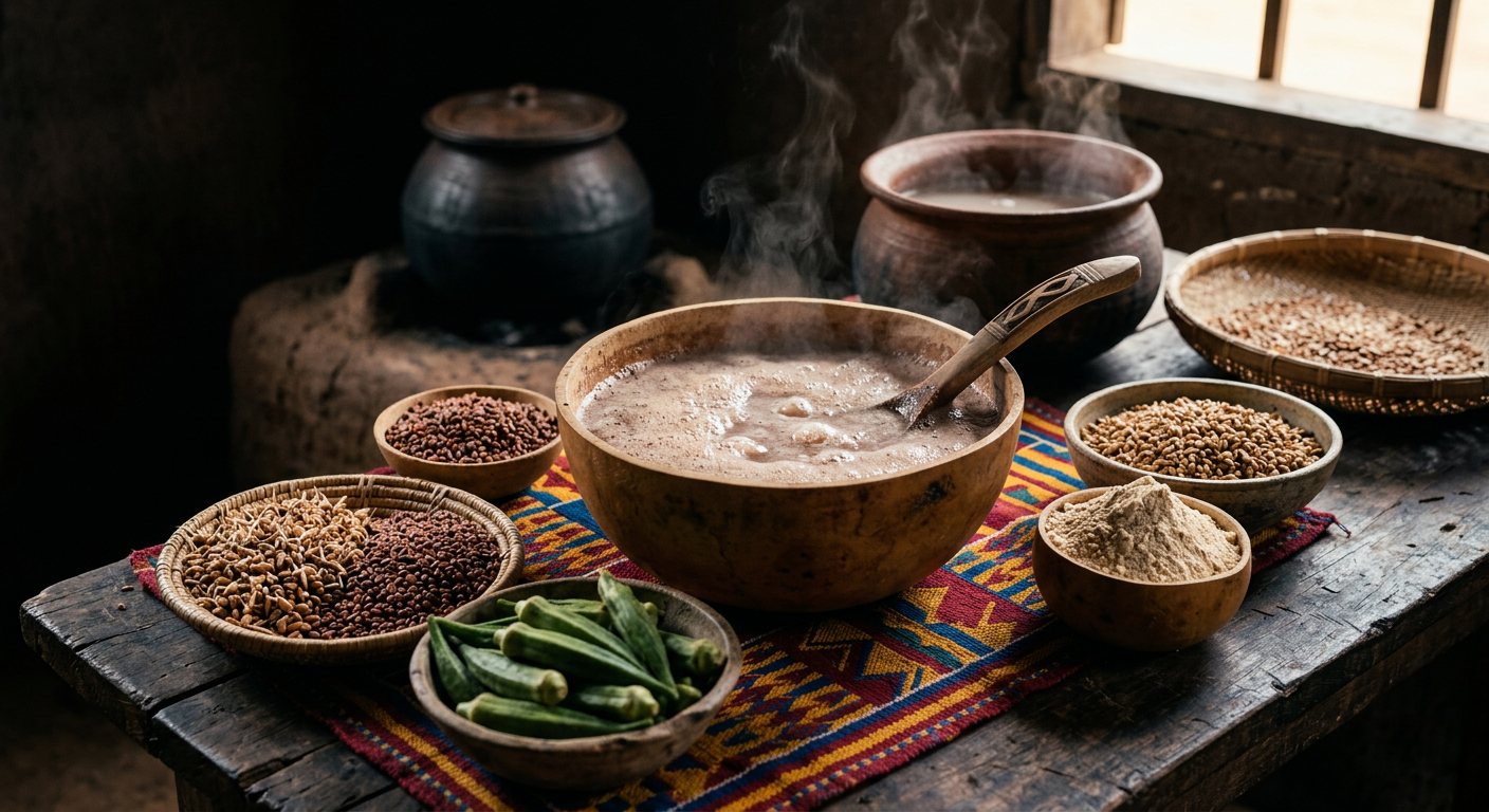 Bil-bil (Fermented Red Sorghum Craft Beer) — Cameroon