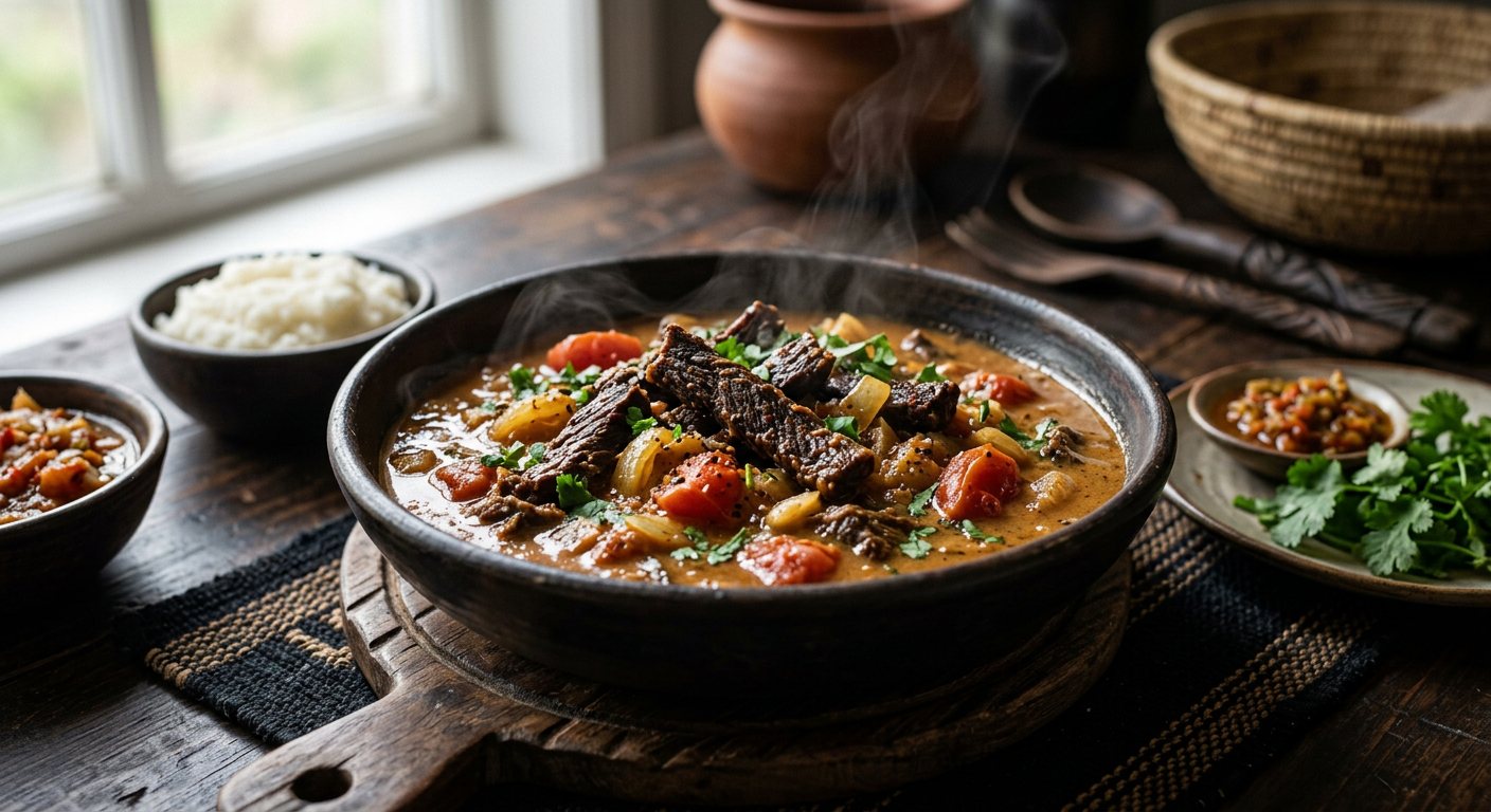 Chimukuyu (Sun-Dried Beef Jerky Stew) — Zimbabwe