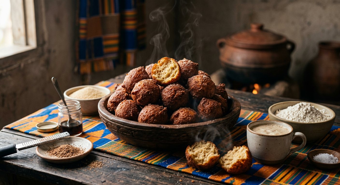 Botokoin (Fried Sweet Dough Balls) — Togo