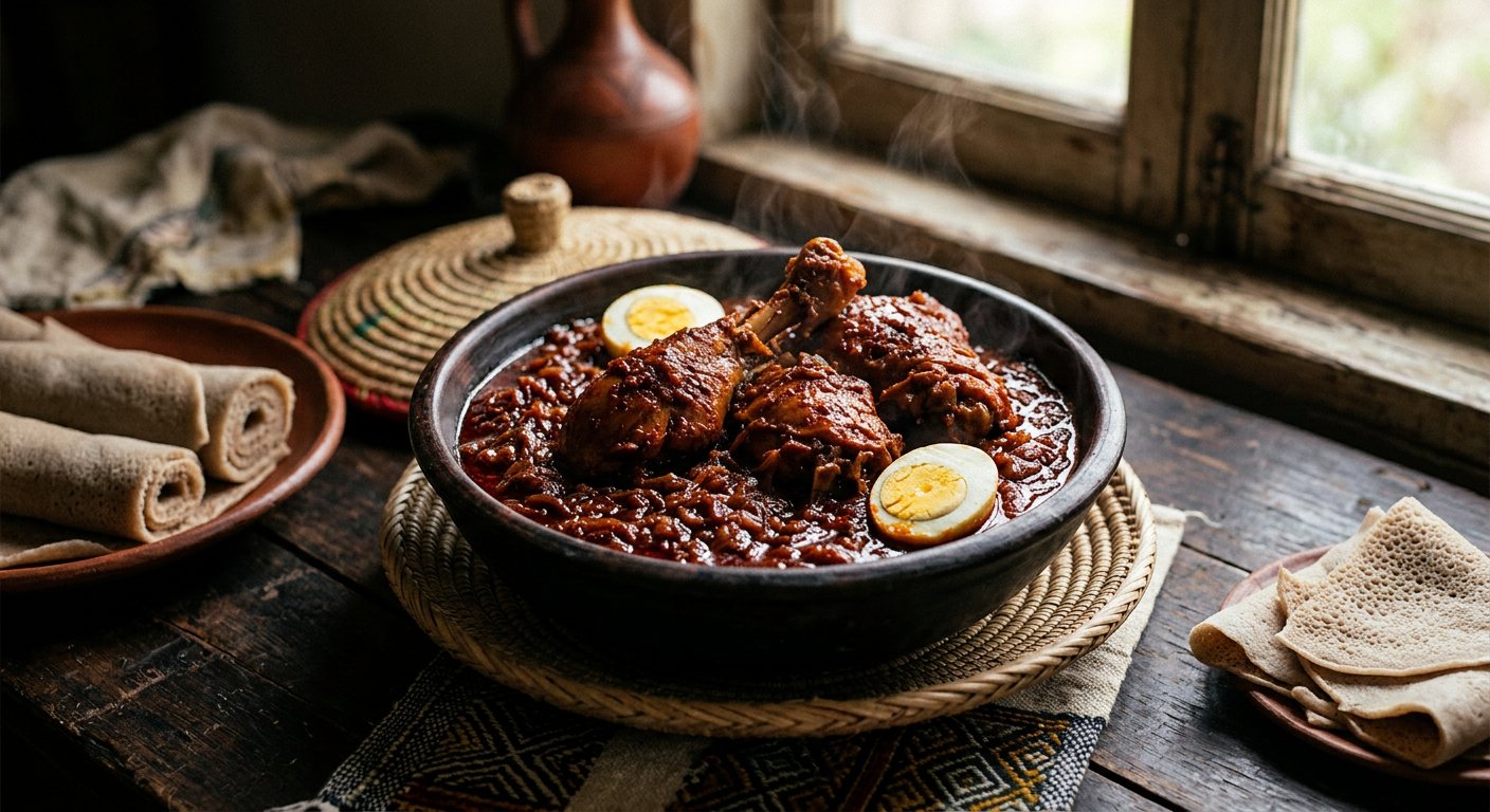 Doro Wat (Ethiopian Spicy Chicken Stew) — Ethiopia