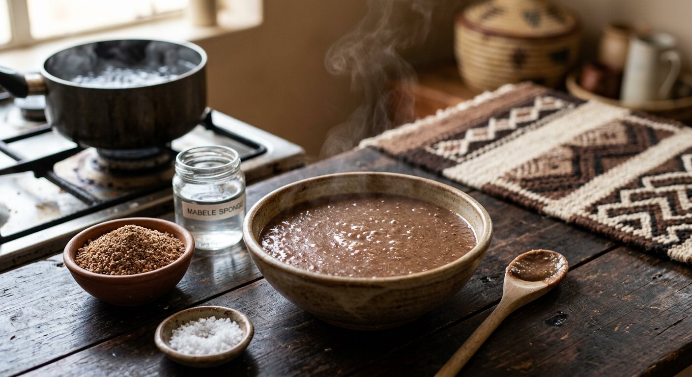 Ting ya Mabele (Fermented Sorghum Porridge) — South Africa