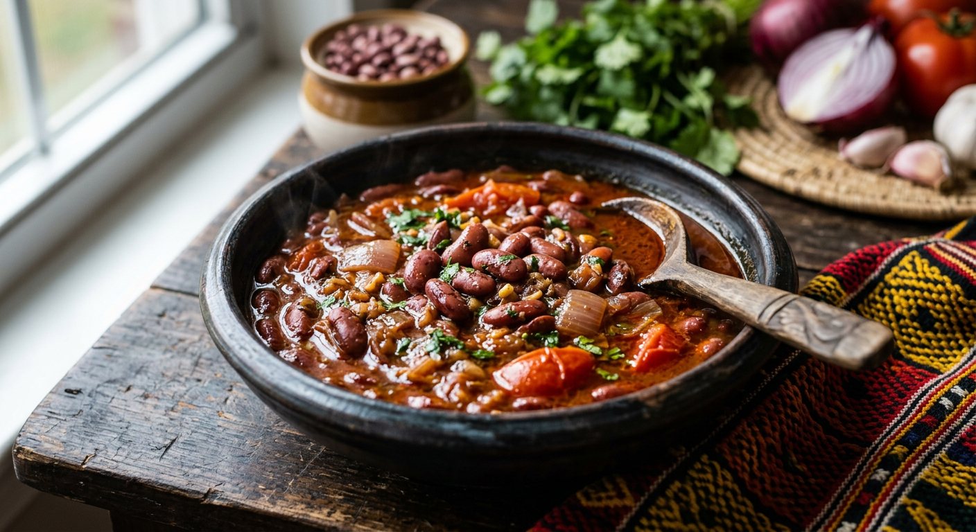 Ibiharage (Simmered Red Kidney Beans) — Rwanda