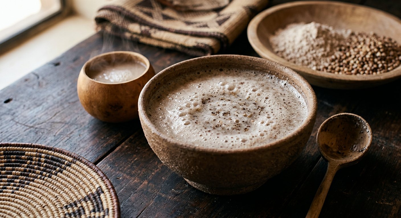 Oshikundu (Fermented Pearl Millet Beverage) — Namibia