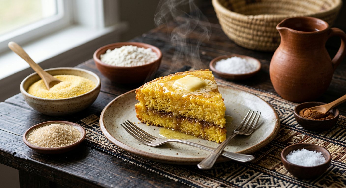 Cuscus de Milho (Steamed Cornmeal Bread) — Cabo Verde