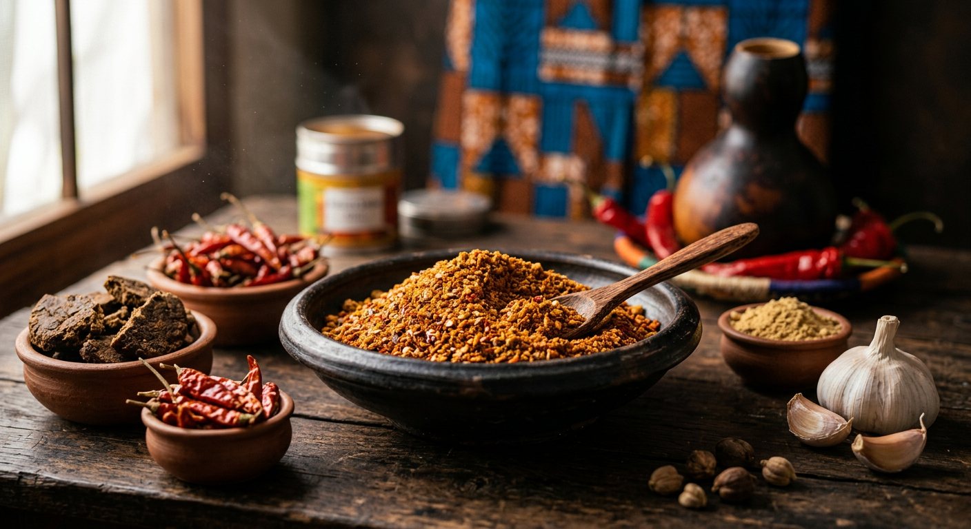 Yaji (Suya Pepper Seasoning and Peanut Spice Blend) — Niger