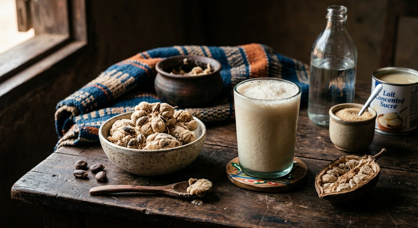 Jus de Baobab / Pain de Singe (Tart Baobab Fruit Pulp Drink) — Burkina Faso