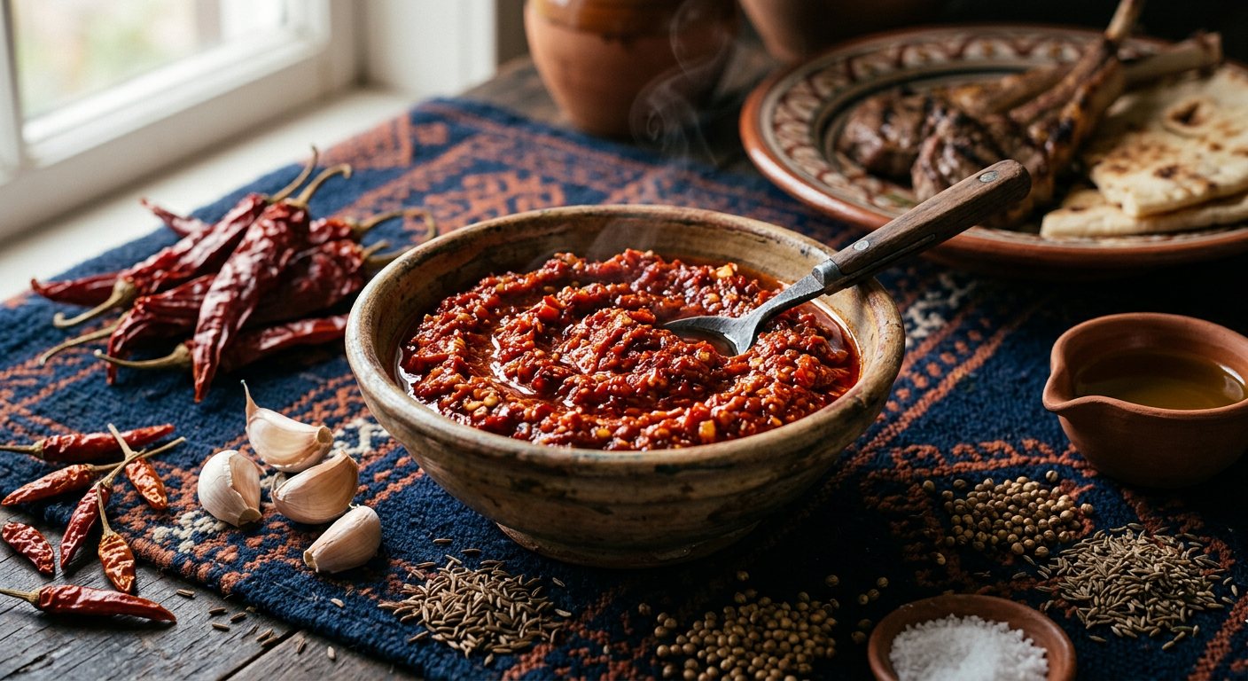 Harissa (Tunisian Chili and Garlic Paste) — Tunisia