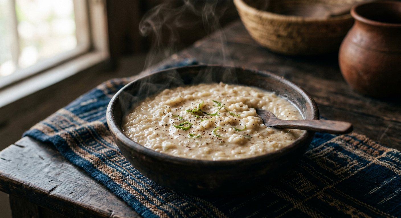 Sombi (Sweet Coconut Rice Porridge) — Senegal