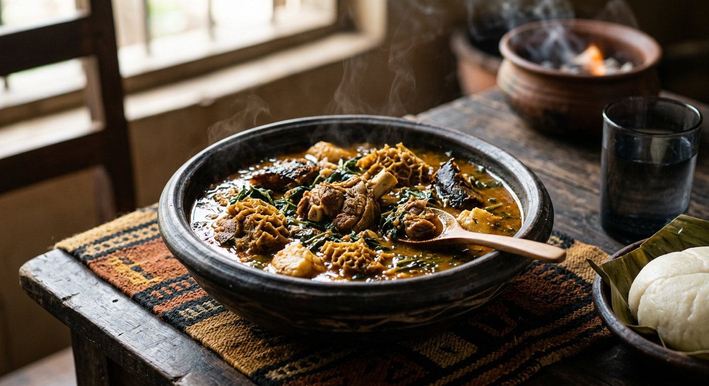 Ofe Oha (Oha Leaf and Cocoyam Soup) — Nigeria