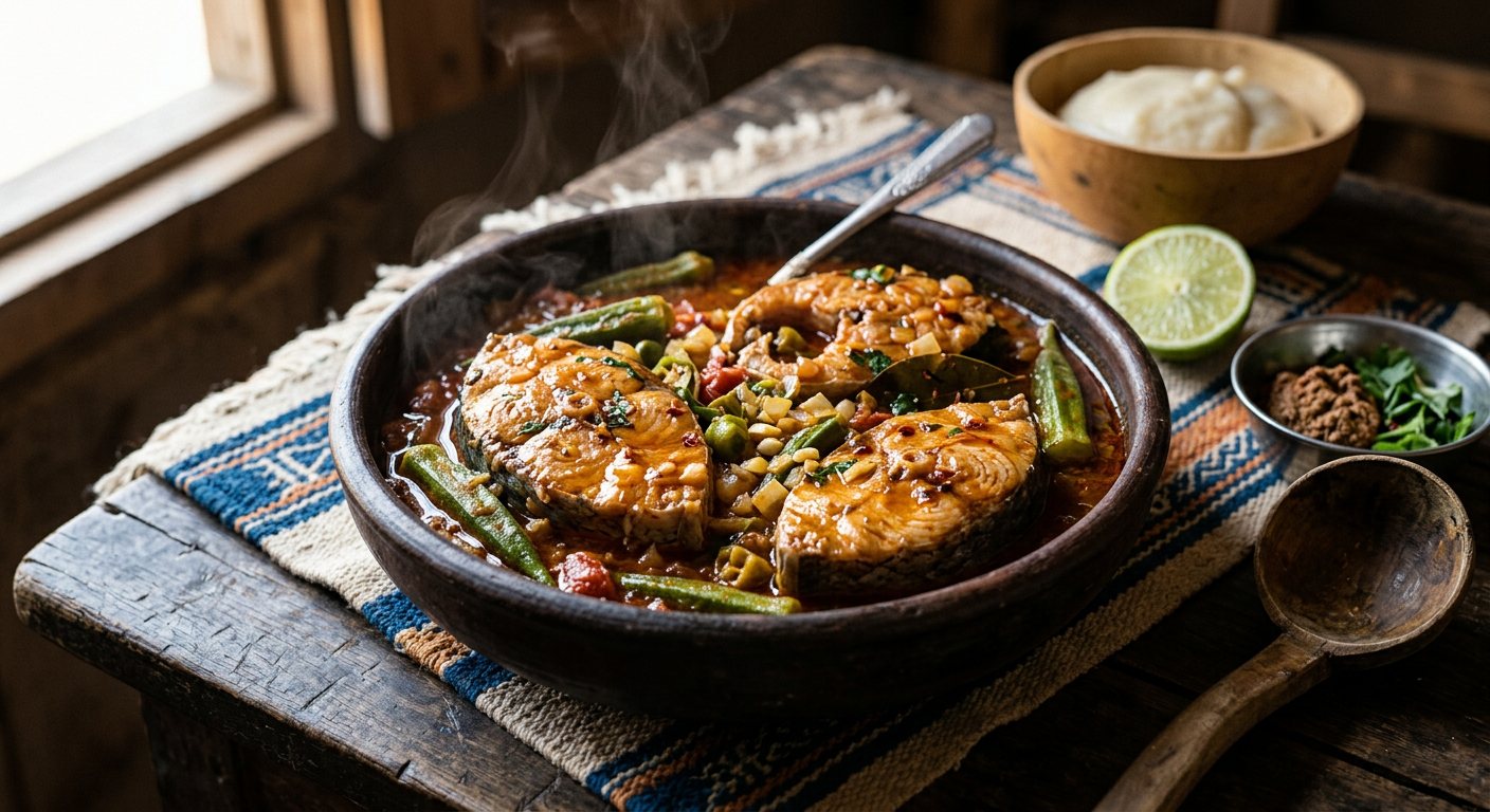 Courbiche (Lake Chad Spiced Fish Stew) — Chad