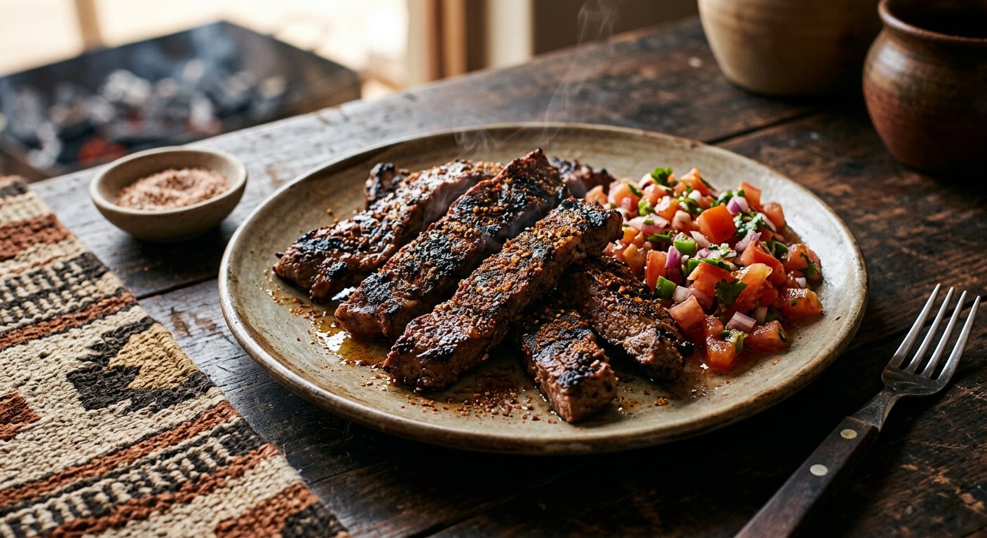 Kapana (Namibian Street-Style Flame-Grilled Beef) — Namibia