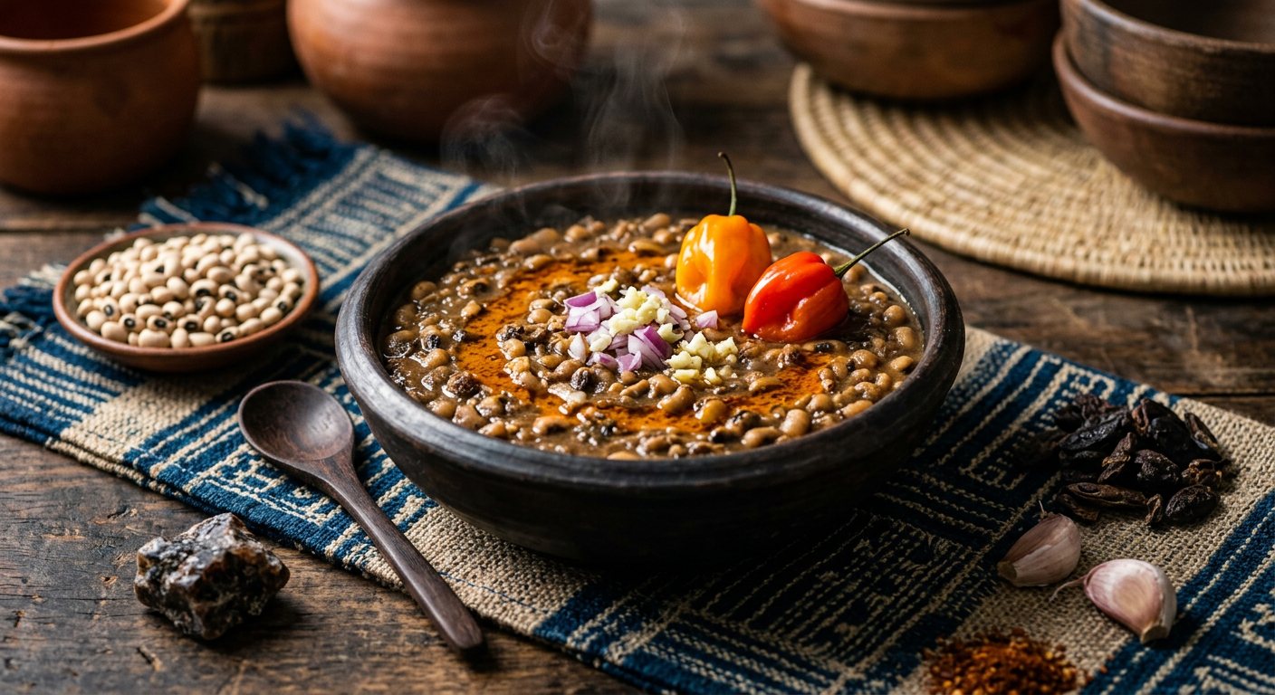 Benga (Savory Black-Eyed Pea Stew with Potash and Oil) — Burkina Faso