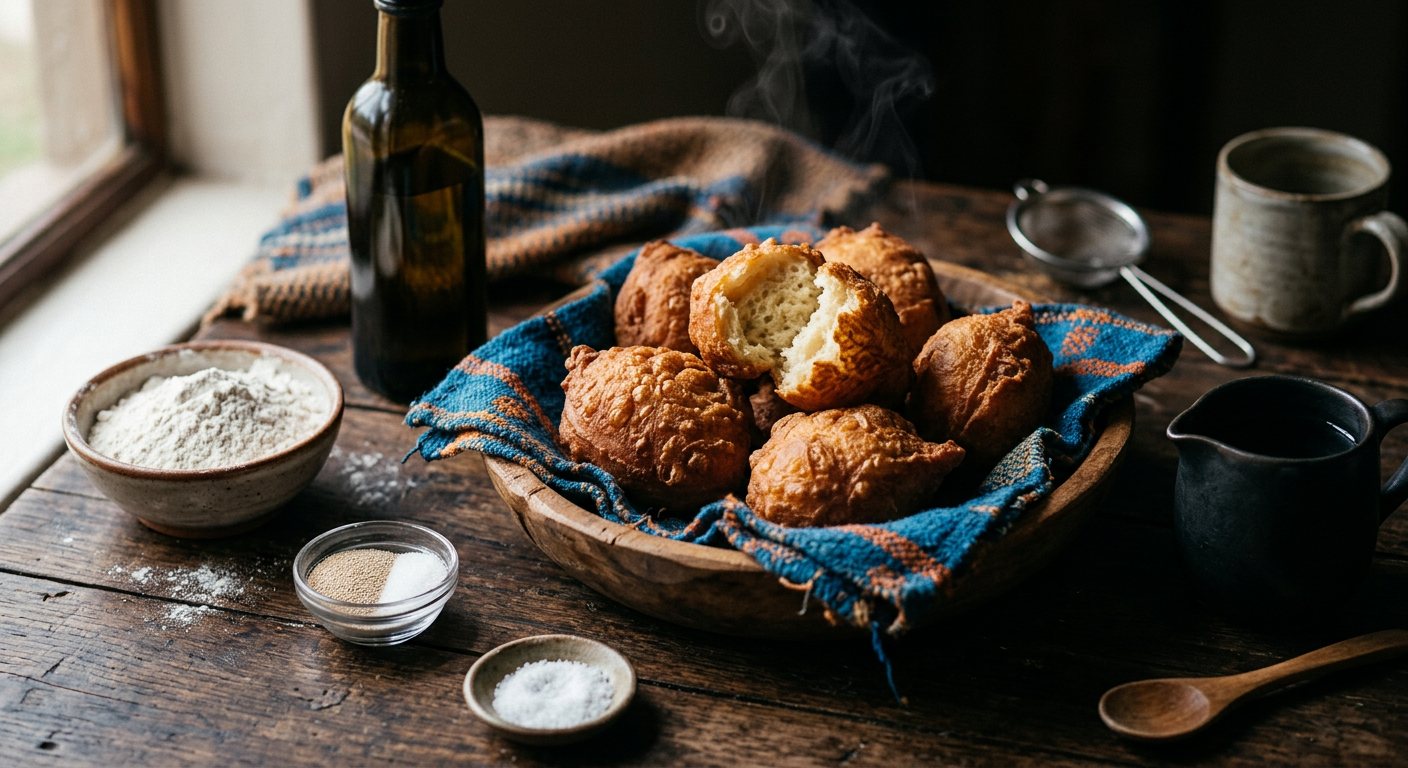 Magwinya (Deep-Fried Yeast Dough Fritters) — Botswana