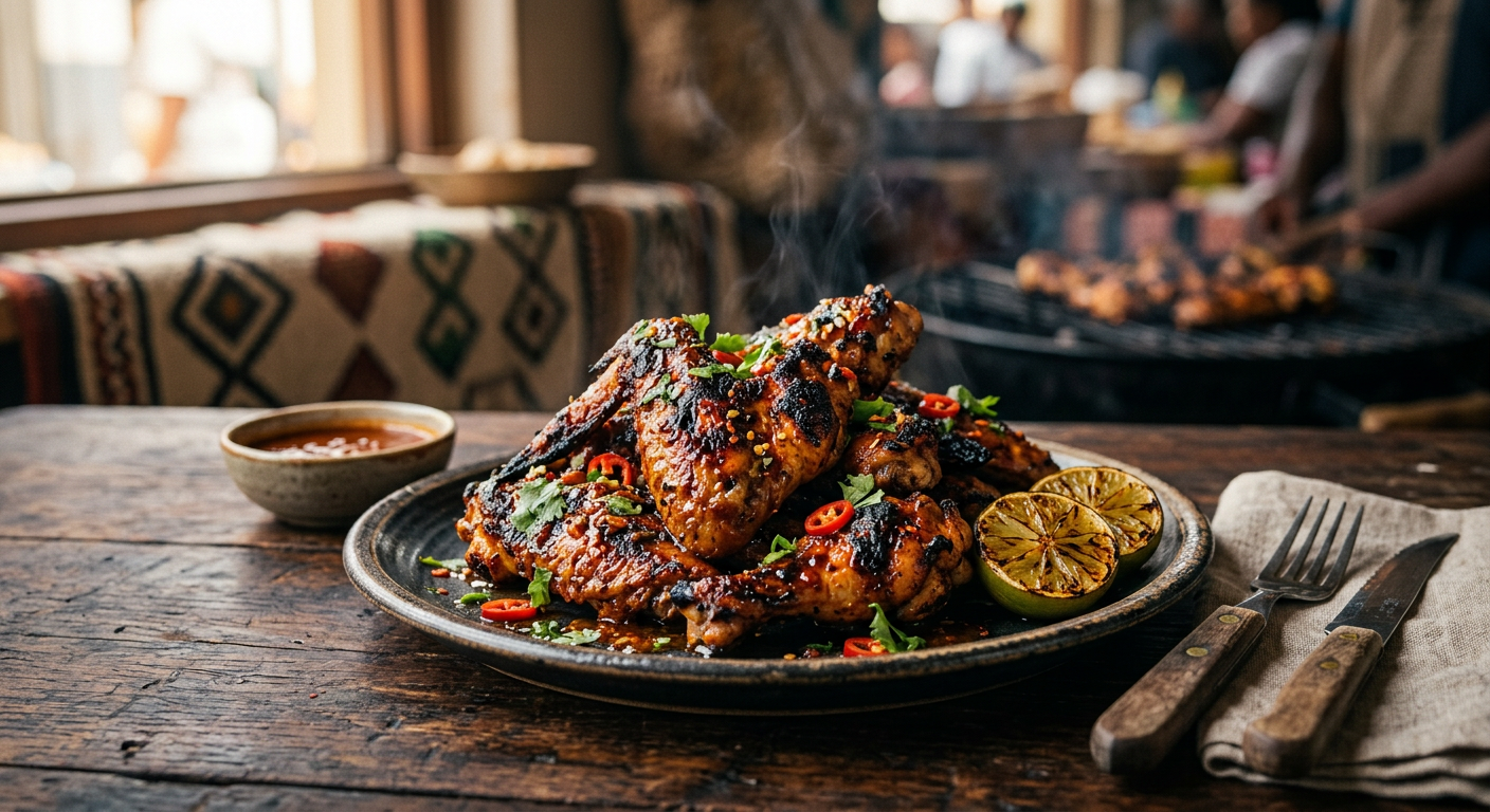 Mozambican Piri-Piri Chicken Wings — Mozambique